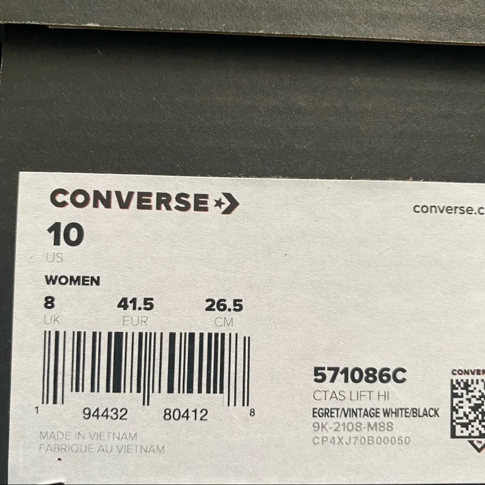 Converse Women’s Chuck Star It's Okay To Wander Platform - Picture 9 of 10